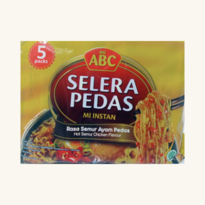 ăiței instant Mi ABC Selera Pedas cu gust de pui picant înăbușit / Rasa Semur Ayam Pedas