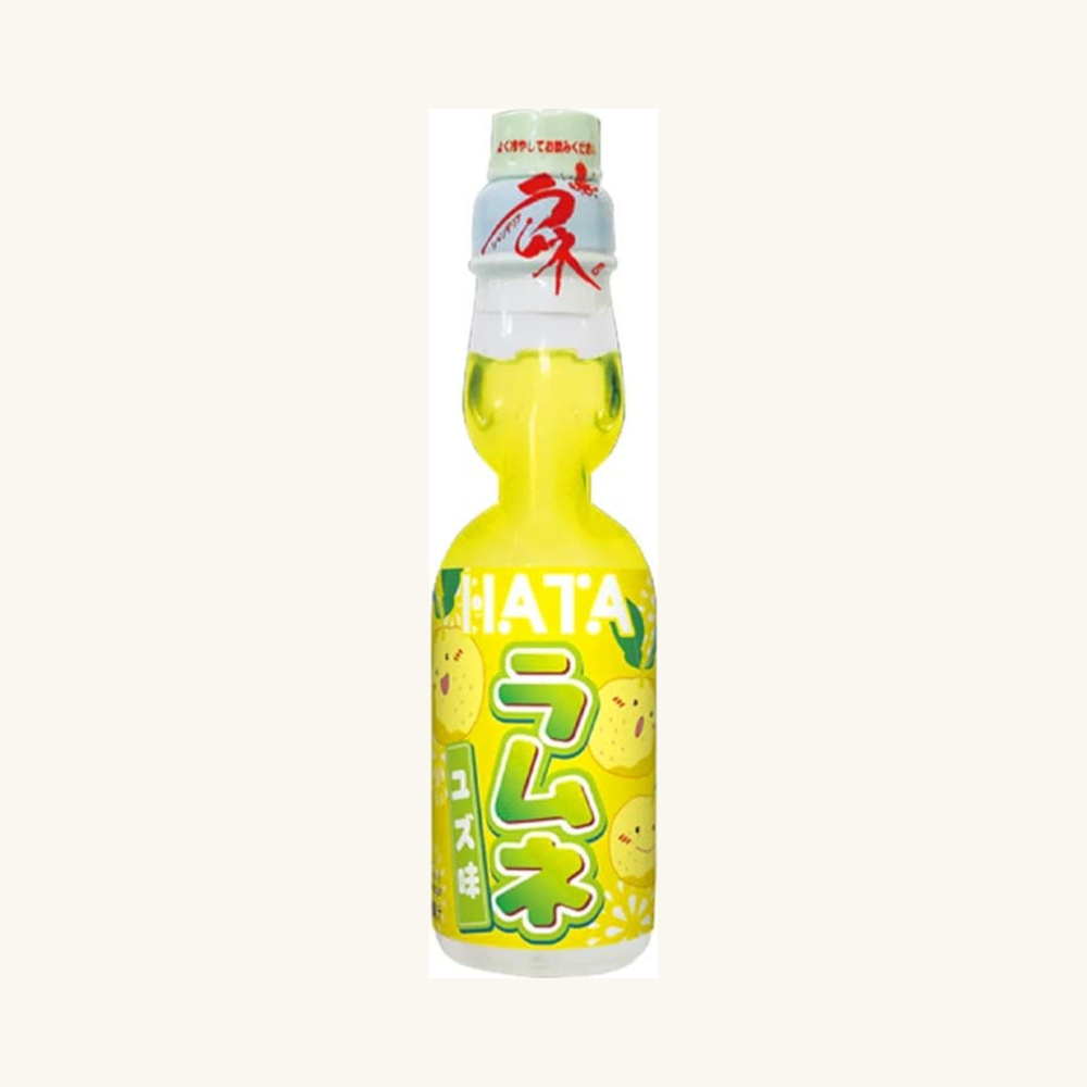 bautura racoritoare carbogazoasa hata ko beverage 022 v3 Băutură răcoritoare carbogazoasă Hata Kosen Ramune cu gust de yuzu / lămâie japoneză