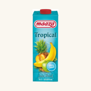 Băutură răcoritoare cu suc de fructe tropicale Maaza Tropical Juice Drink