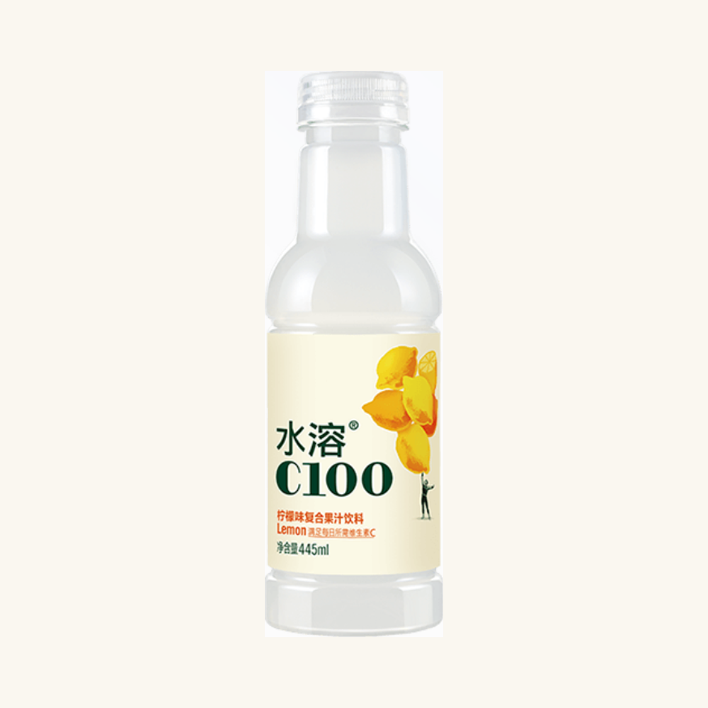 bautura racoritoare cu suc de lamaie si beverage 038 v3 Băutură răcoritoare cu suc de lămâie și vitamina C Nongfu Spring Water Soluble C100 Lemon Flavor