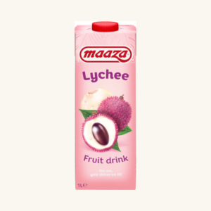 Băutură răcoritoare cu suc de lici Maaza Lychee Fruit Drink