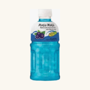 Băutură răcoritoare Mogu Mogu cu gust de coacăze negre și Nata de Coco