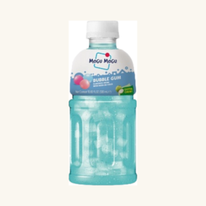 Băutură răcoritoare Mogu Mogu cu gust de gumă de mestecat și Nata de Coco