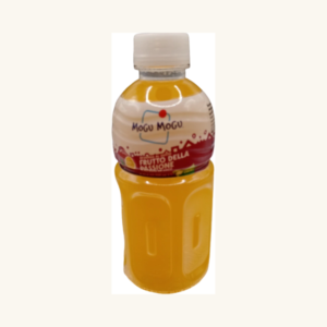 Băutură răcoritoare Mogu Mogu cu gust de fructul pasiunii și Nata de Coco
