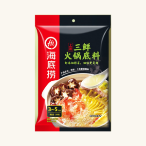 Baza pentru supă de hot pot Haidilao cu creveți și ciuperci (Three Fresh)