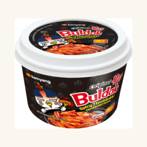 Găluște de orez instant la pahar Samyang Buldak Spicy Tteokbokki