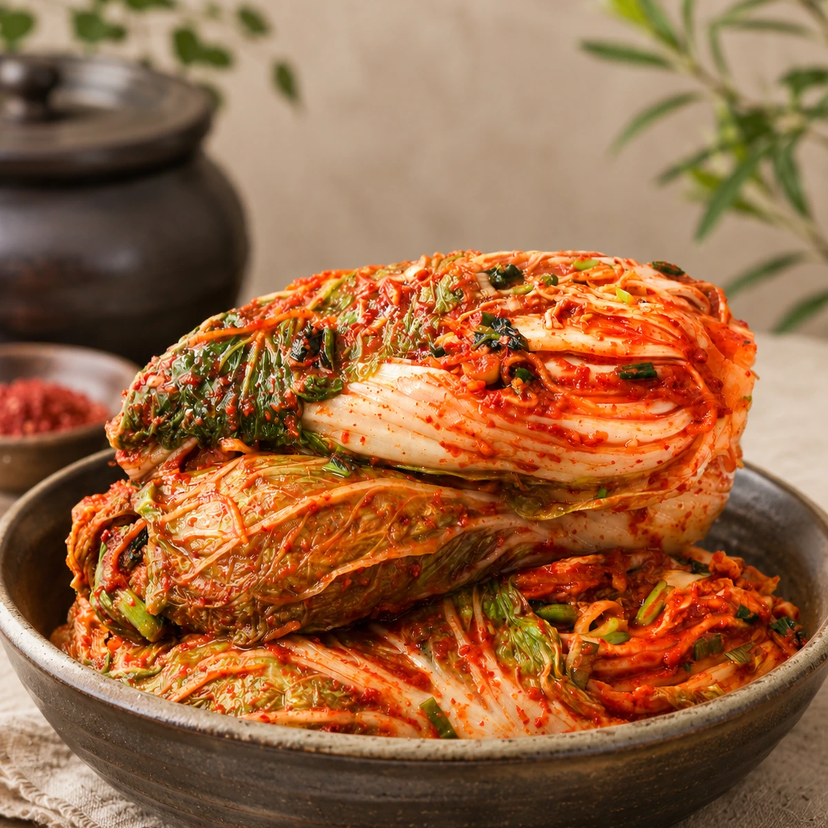 Kimchi tradițional de varză napa