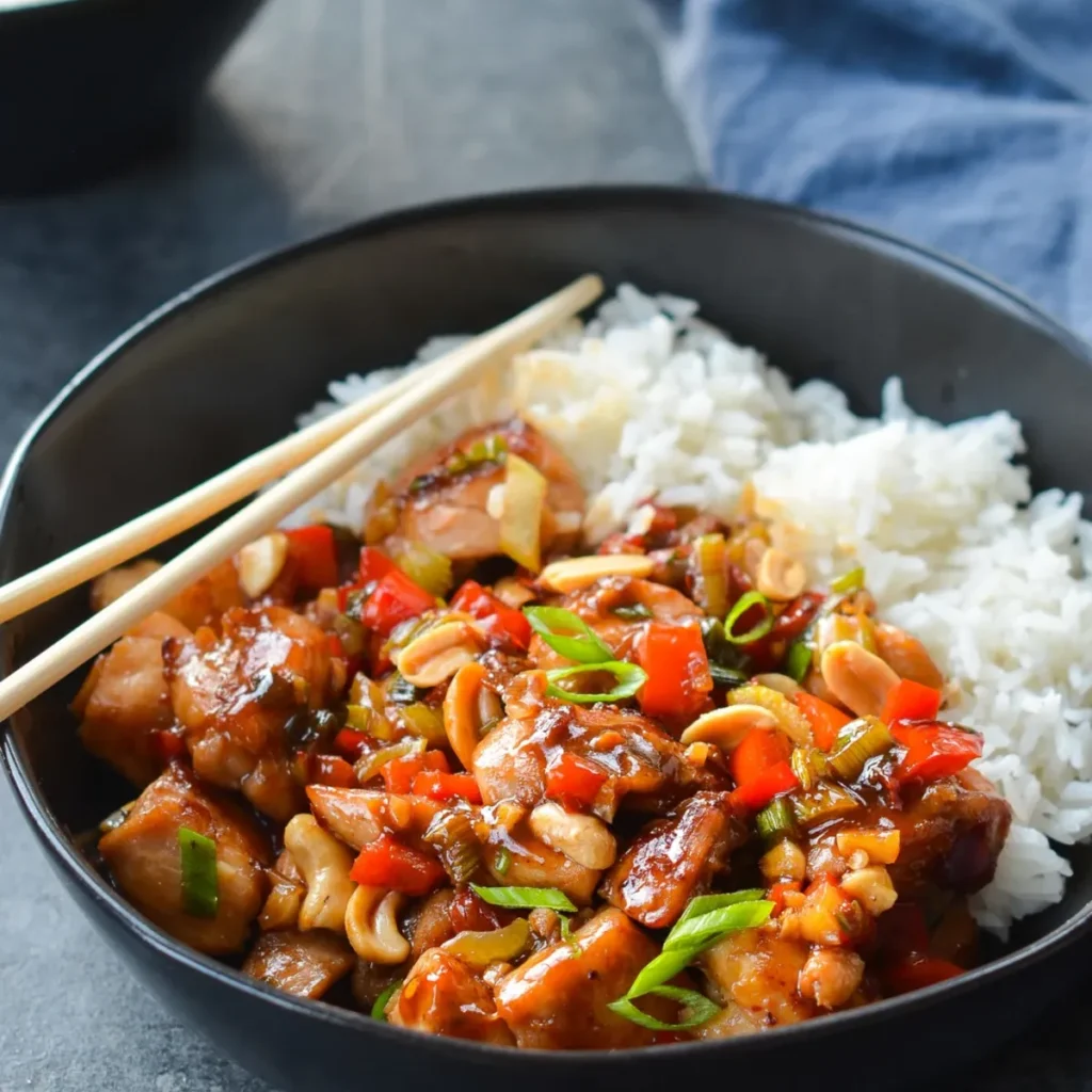 Kung Pao Chicken — pui Sichuan cu arahide - thumb