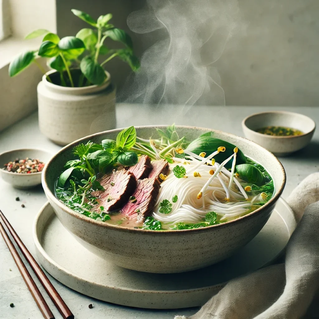 Phở Bò — supa vietnameză cu vită - thumb
