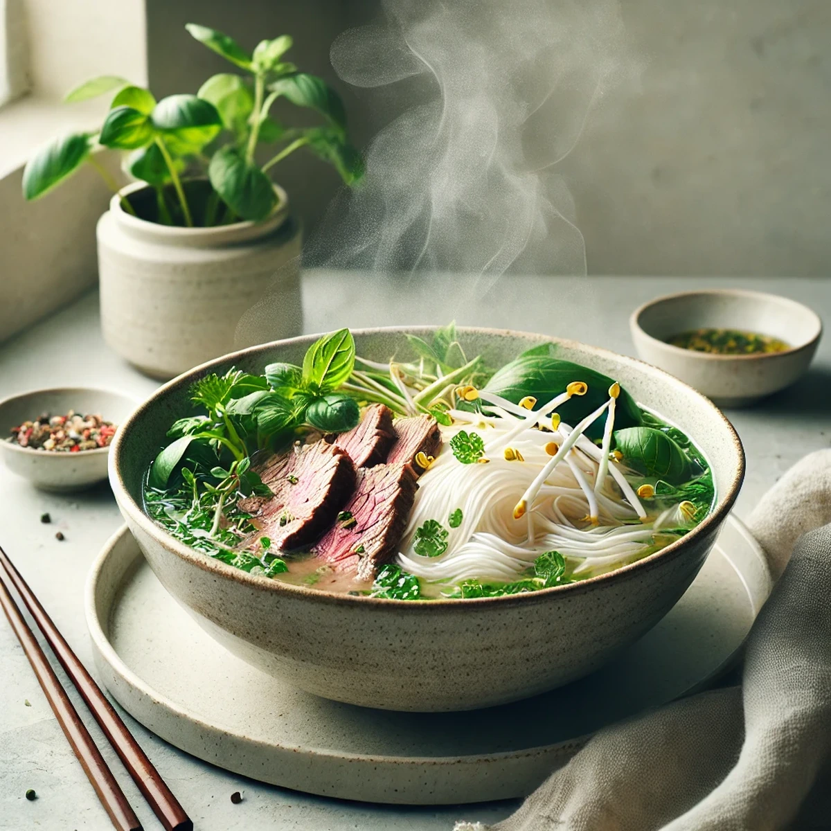 Phở Bò — supa vietnameză cu vită