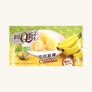 Prăjituri din orez Royal Family Taiwan Dessert Cacao Mochi cu gust de mango