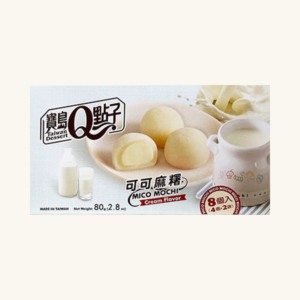 Prăjituri din orez Royal Family Taiwan Dessert Mico Mochi cu gust de lapte și cremă