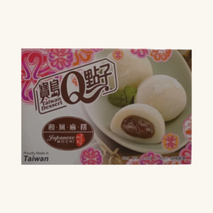 Prăjituri din orez Royal Family Taiwan Dessert Japanese Mochi cu gust de fasole roșie azuki