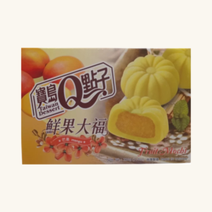 Prăjituri din orez Royal Family Taiwan Dessert Fruit Mochi cu gust de mango