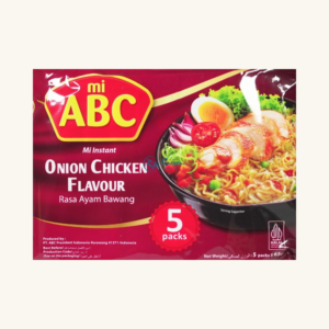 Tăiței instant cu supă Mi ABC cu gust de pui și ceapă / Rasa Ayam Bawang Multi-Pack