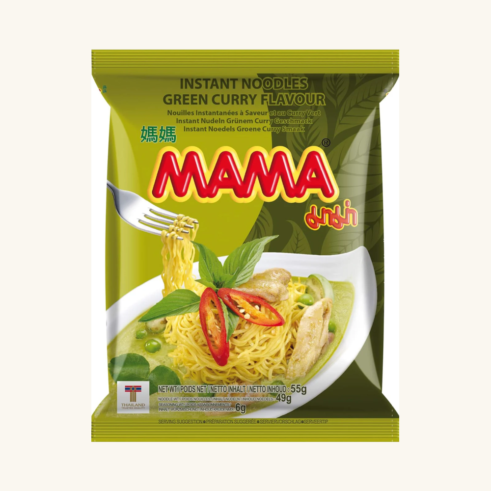 taitei instant in stil oriental mama cu v3 5 Tăiței instant în stil oriental MAMA cu gust de curry verde