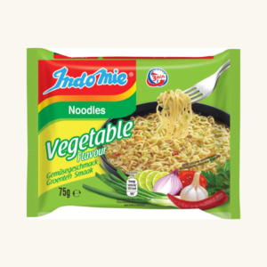 Tăiței instant Indomie cu gust de legume