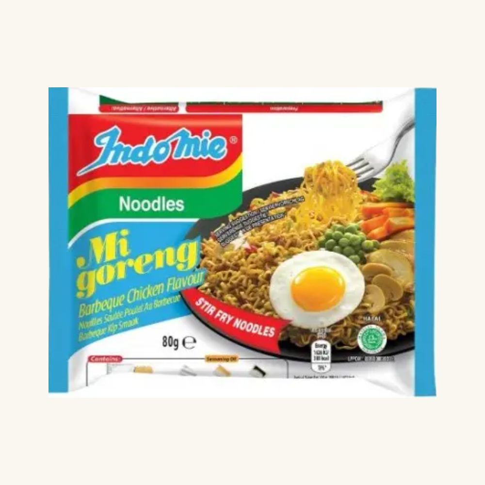 taitei instant indomie mi goreng cu gust noodles 046 v3 Tăiței instant Indomie Mi Goreng cu gust de pui la grătar / Barbeque Chicken