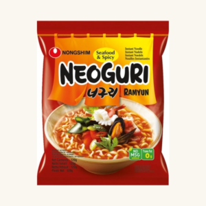 Tăiței instant Nongshim Neoguri Seafood & Spicy Ramyun