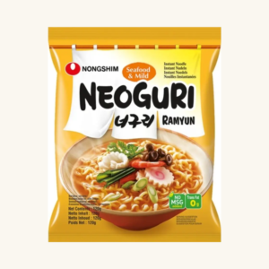 Tăiței instant Nongshim Neoguri Seafood & Mild Ramyun