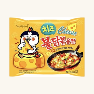 Tăiței instant Samyang Buldak Cheese Hot Chicken Flavor