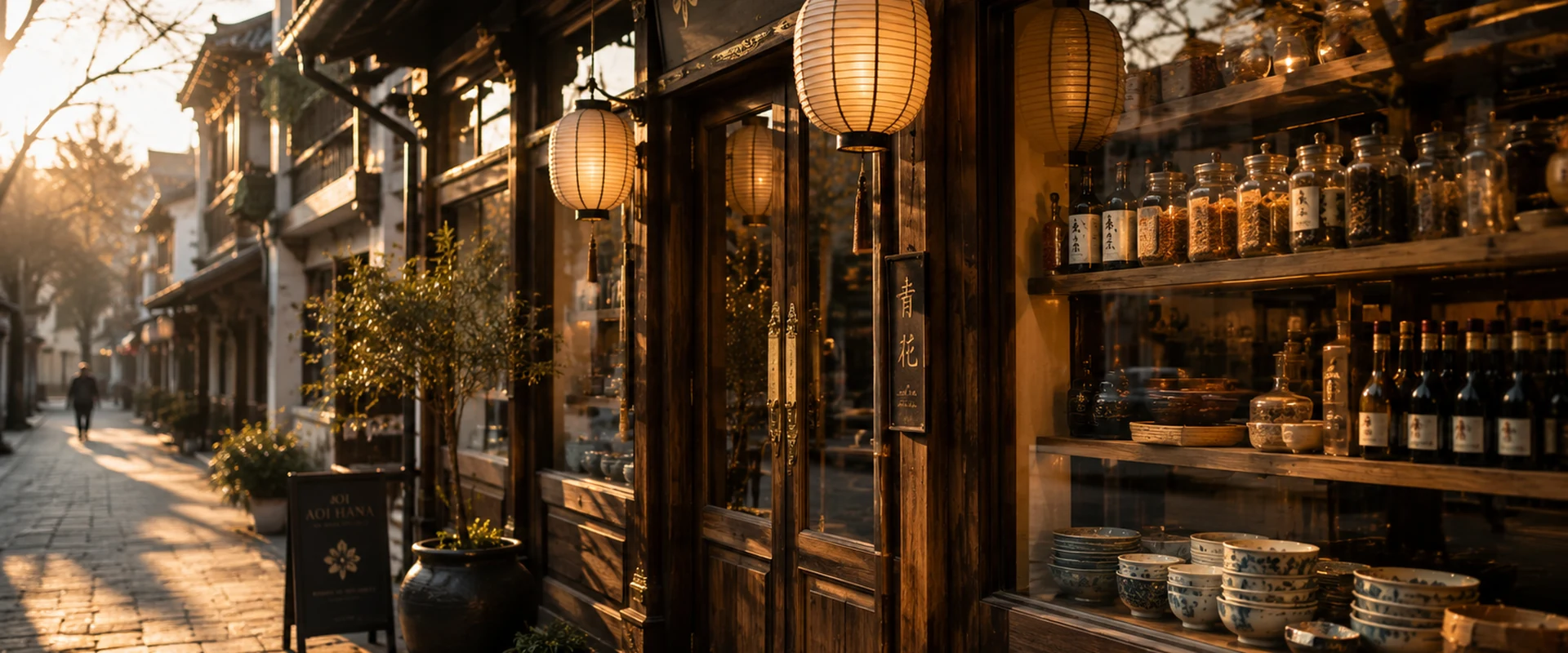 Vitrină magazin asiatic — Asia Ni Hao