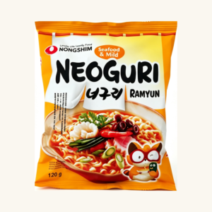 Tăiței instant Nongshim Neoguri Seafood & Mild Ramyun