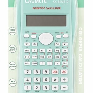 Calculator științific CASMITE cu 240 de funcții - Verde mentă