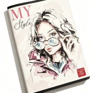 Caiet de matematică A5 - 80 file - model Ilustrație fashion