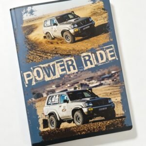 Caiet de matematică A4 - 60 file, model Mașină Off-Road