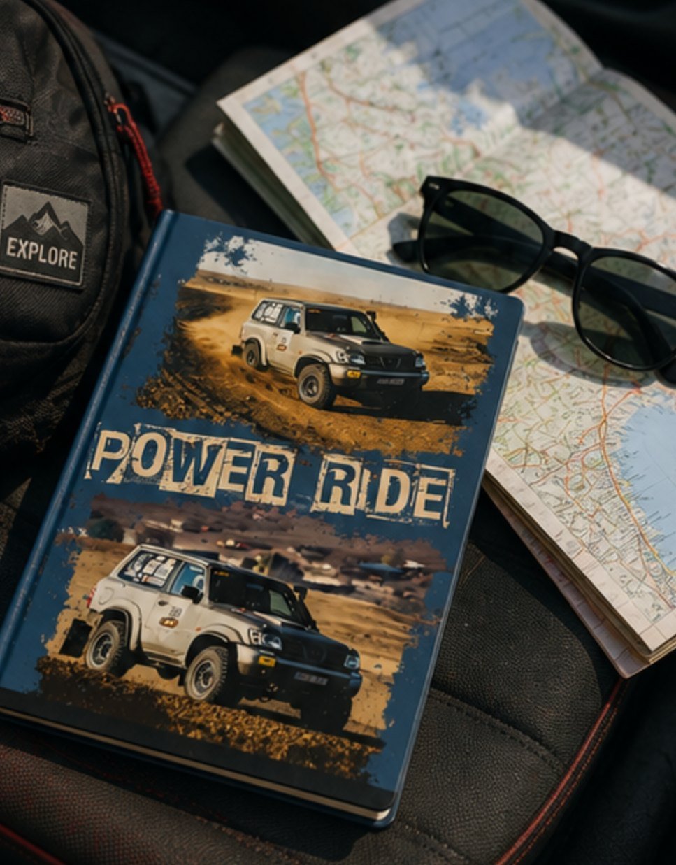 Caiet de matematică A4 - 60 file, model Mașină Off-Road - imagine 5