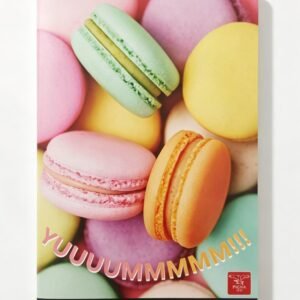 Caiet de matematică A4 - 60 file, model Macarons