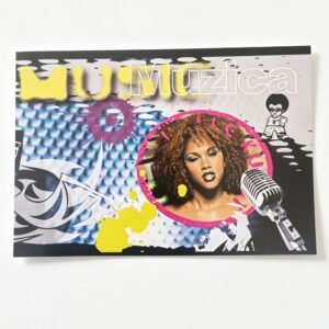 Caiet de muzică - model Pop Music, interpretă