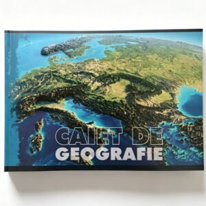 Caiet de geografie - model Harta Europei