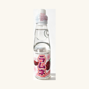 Băutură carbogazoasă Ramune cu litchi Hata‑Kosen