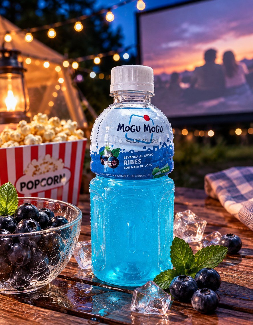 Băutură răcoritoare Mogu Mogu cu gust de coacăze negre și Nata de Coco - imagine 2