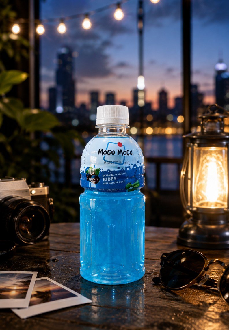 Băutură răcoritoare Mogu Mogu cu gust de coacăze negre și Nata de Coco - imagine 3
