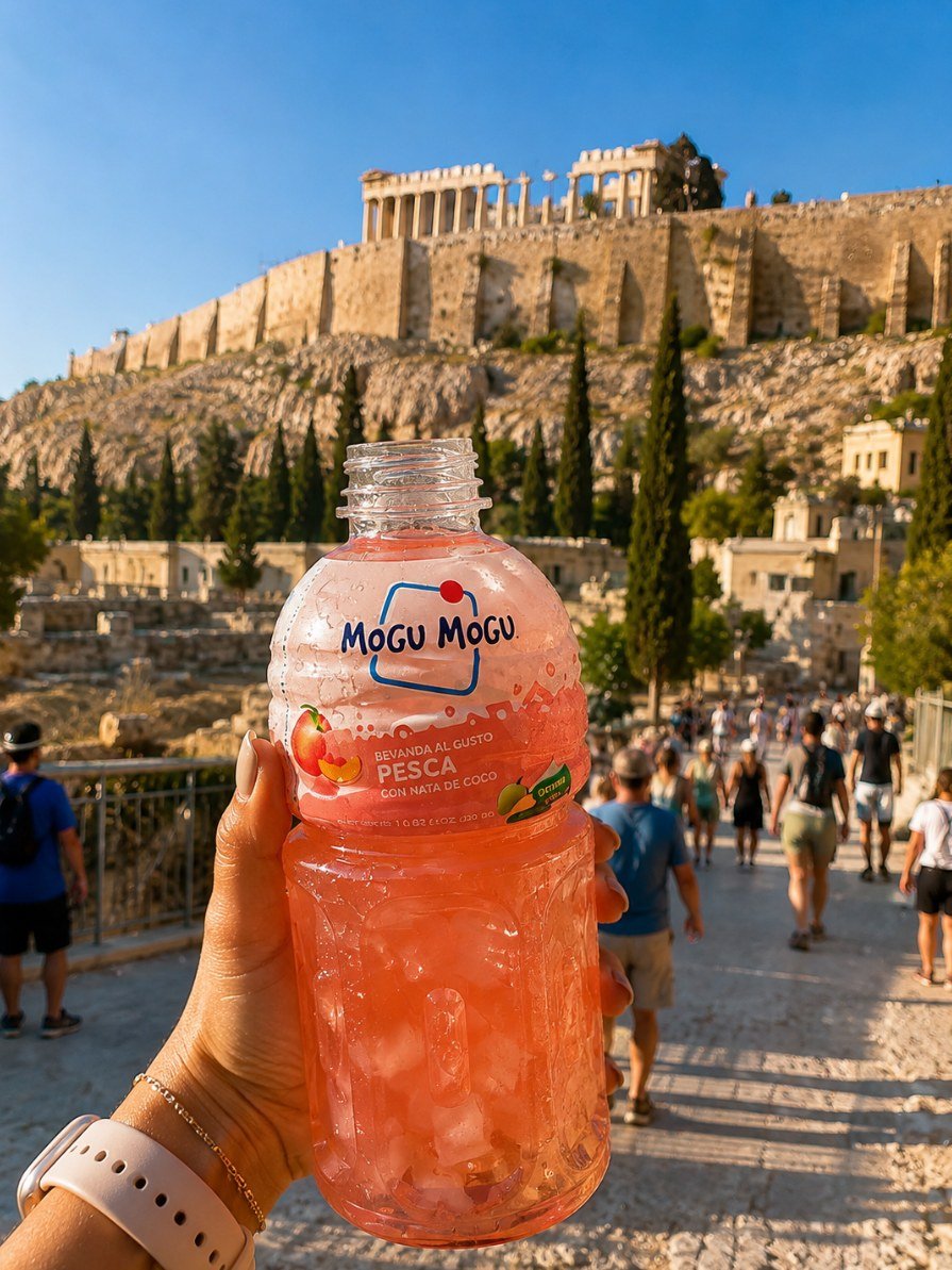 Băutură răcoritoare Mogu Mogu cu gust de piersici și Nata de Coco - imagine 5