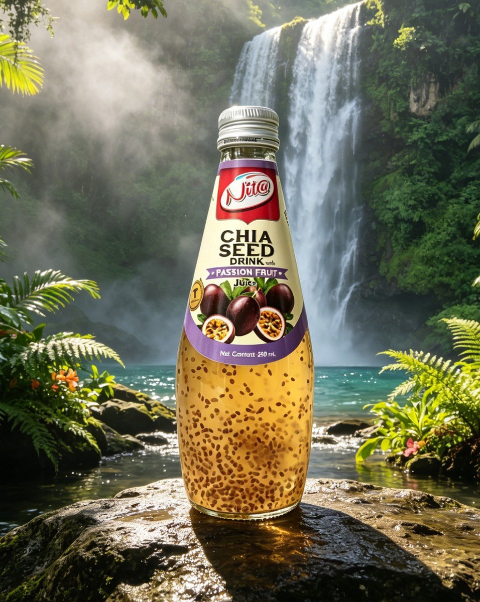 Băutură Nita cu semințe de chia și aromă de fructul pasiunii - imagine 4