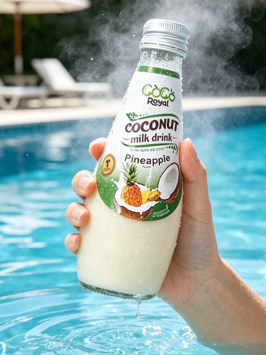 Coco Royal Băutură de lapte de nucă de cocos cu ananas - imagine 2