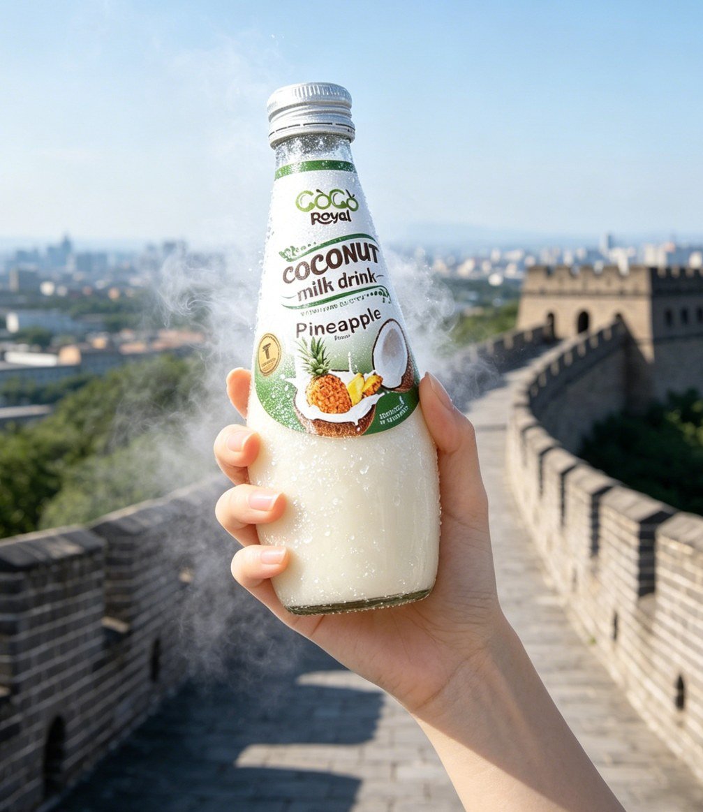 Coco Royal Băutură de lapte de nucă de cocos cu ananas - imagine 4