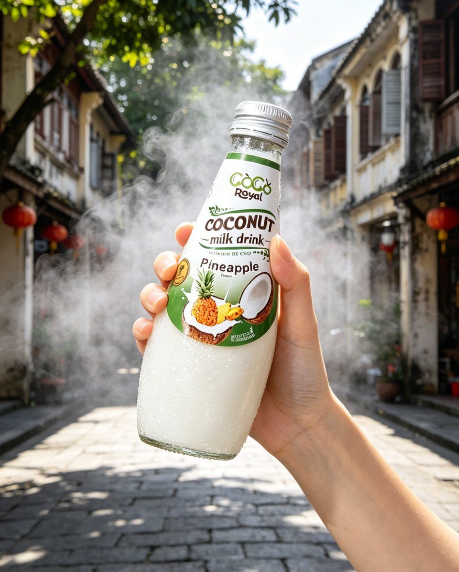 Coco Royal Băutură de lapte de nucă de cocos cu ananas - imagine 5