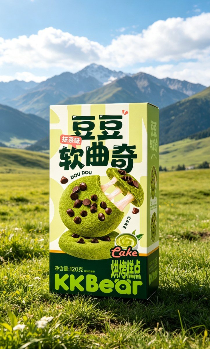 Fursecuri moi Dou Dou cu Matcha - imagine 3