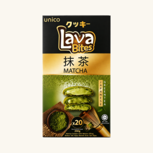 UNICO Lava Bites Biscuiți cu Matcha