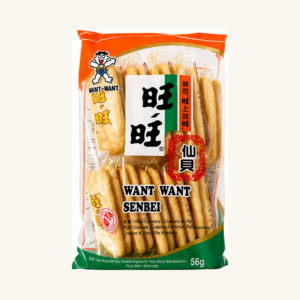 WANT WANT Senbei – Biscuiți crocanți din orez
