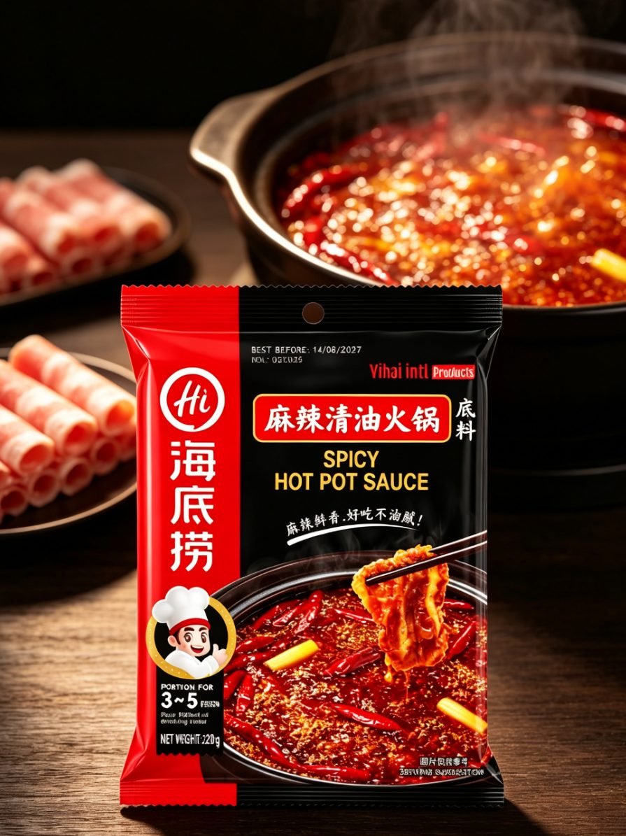 Bază de hot pot cu ulei clar Haidilao - imaginea 3
