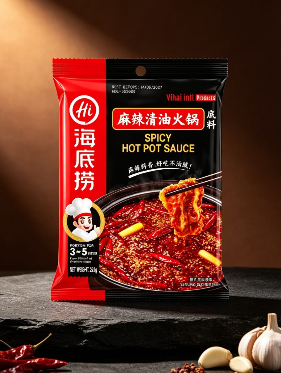 Bază de hot pot cu ulei clar Haidilao - imaginea 4