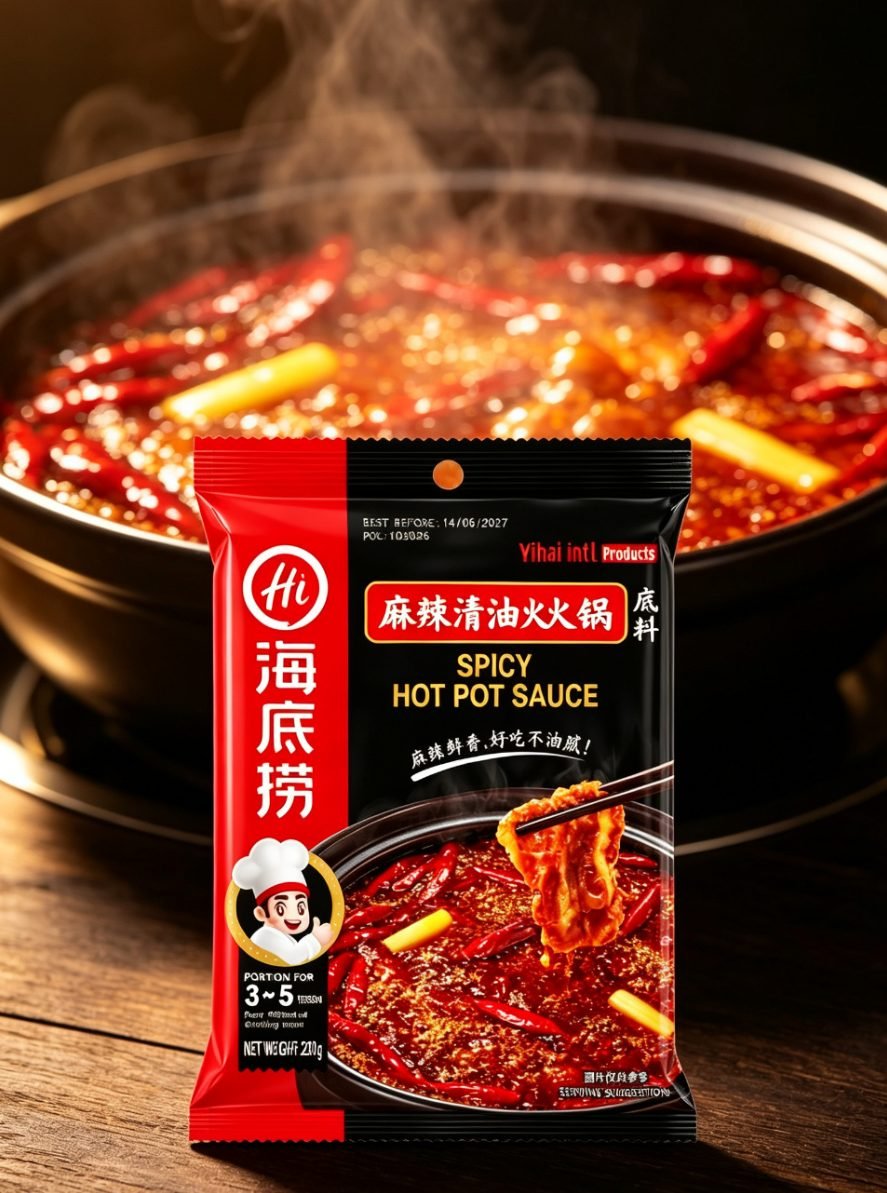 Bază de hot pot cu ulei clar Haidilao - imaginea 5