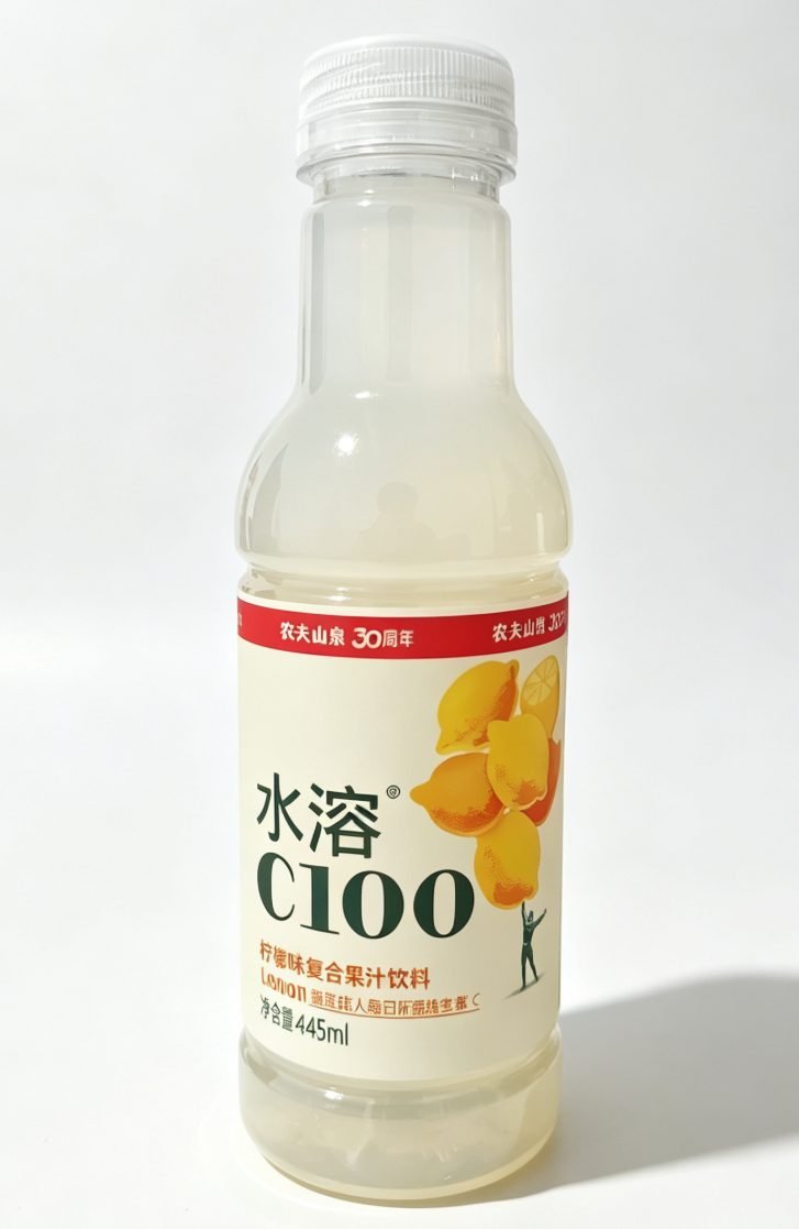 C100 Băutură cu suc mixt de lămâie 445ml - imaginea 1