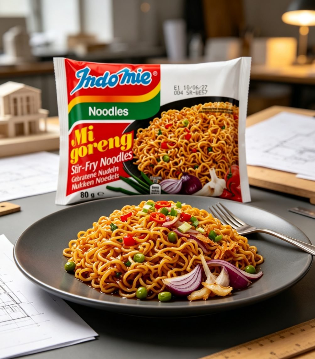 Indomie Mi Goreng Tăiței instant în stil stir-fry 80g - imaginea 2